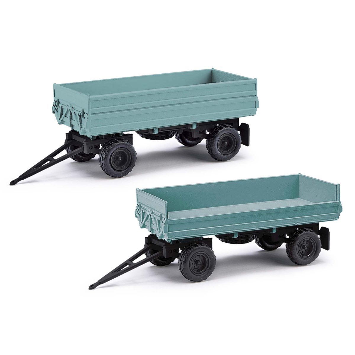 Busch 95098 - 2er Set IFA HW80.11, Bj. 1984; IFA HW80.11, halbe Bordwand, Bj. 1984