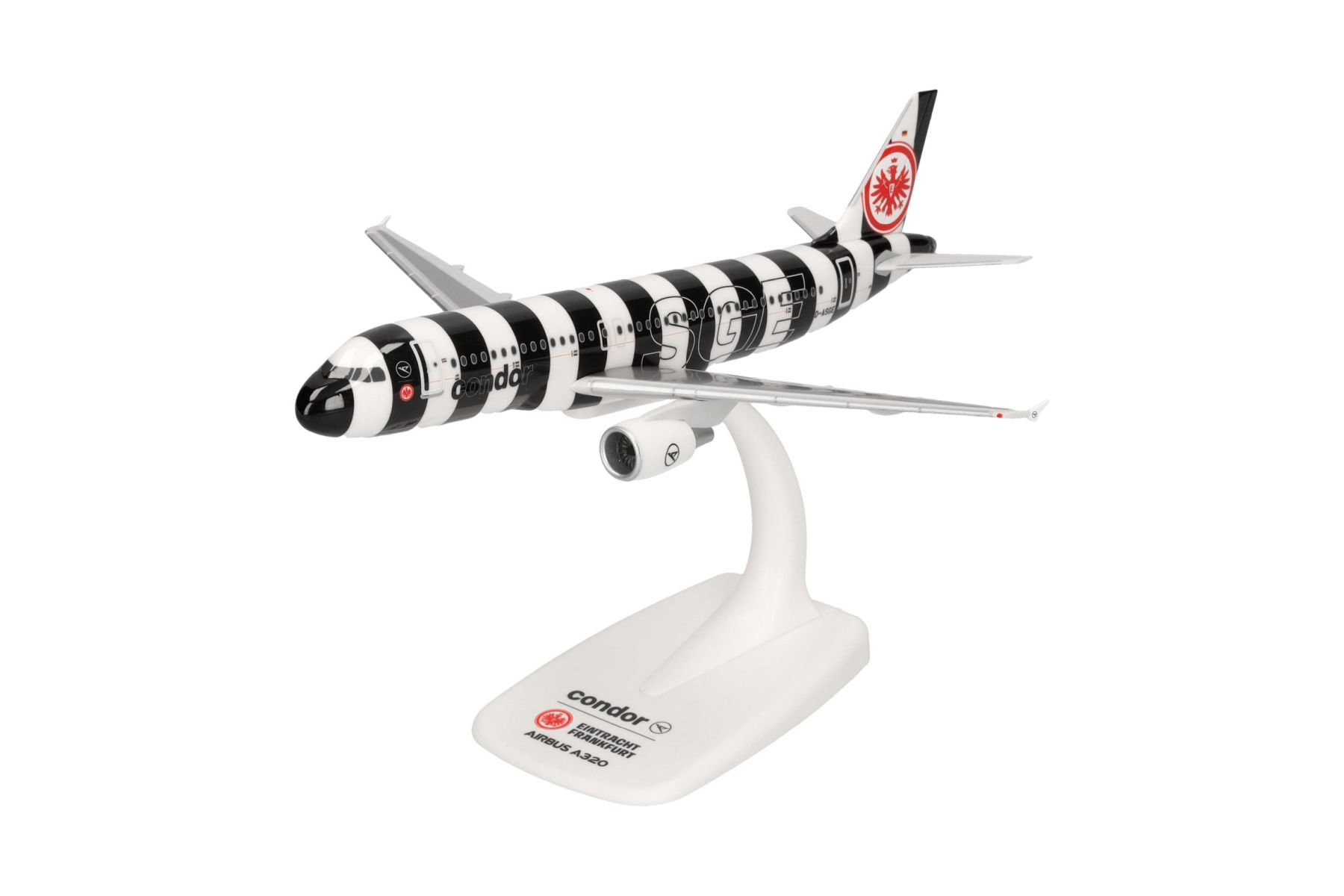 Herpa 615037 - Condor Airbus A320 "Eintracht Frankfurt" – D-ASGE