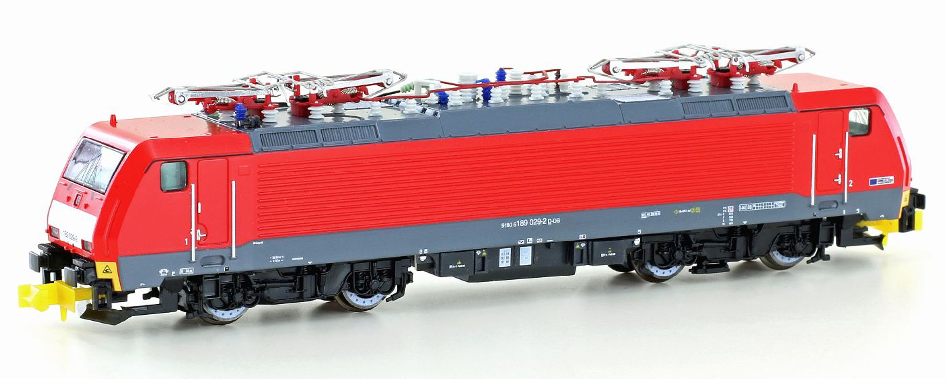Hobbytrain H29272-S - E-Lok BR 189, DB-Cargo, Ep.VI, ohne Logo, DC-Sound