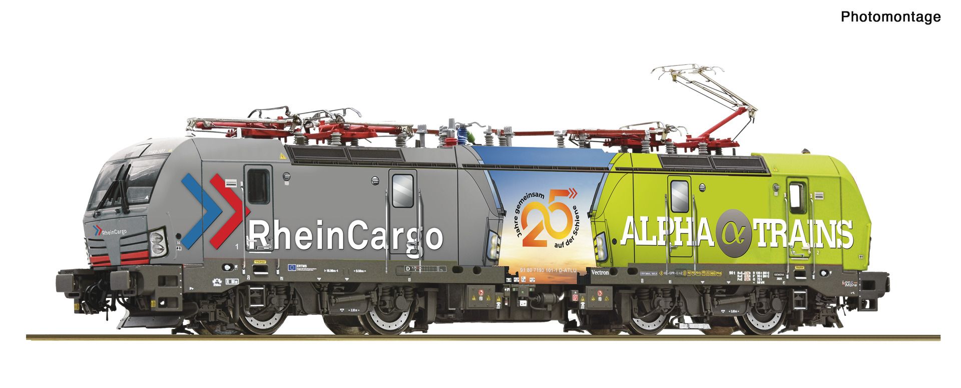 Roco 7510185 - E-Lok 7193 101-1, Alpha Trains/Rheincargo, Ep.VI, DC-Sound