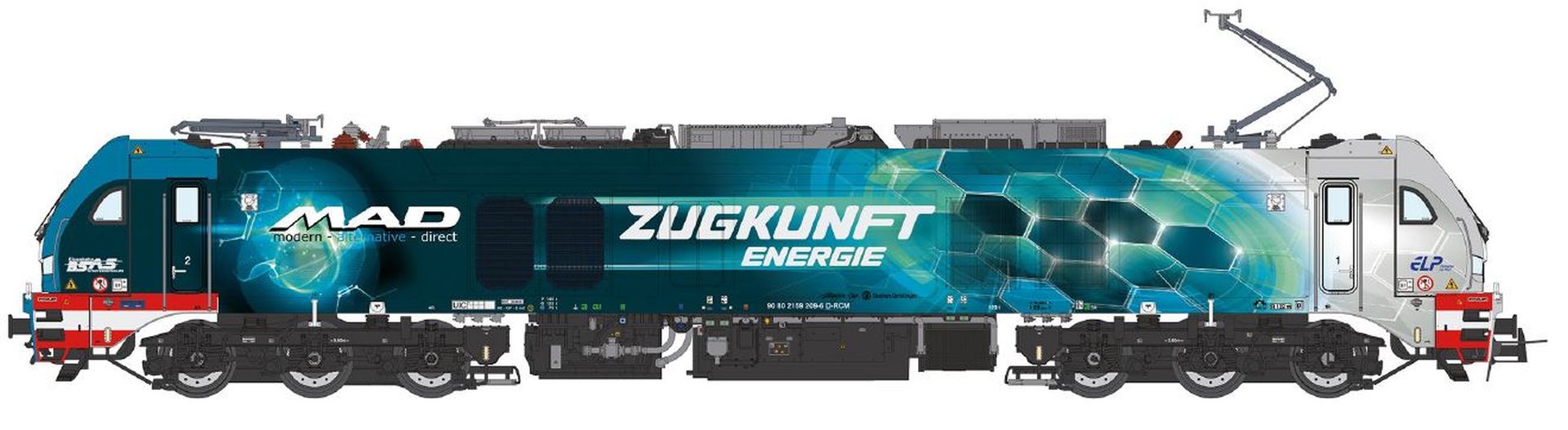 Sudexpress N1592091 - Stadler Dual-Mode Lok 159 209-6, BSAS, Ep.VI