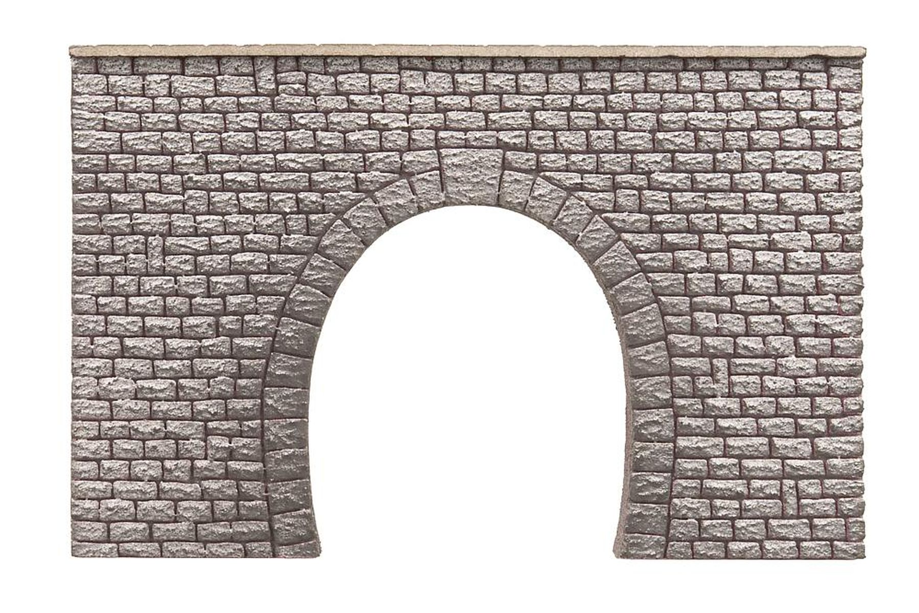 Faller 170867 - Dekorplatte Tunnelportal, 1-gleisig, Naturstein-Quader, H= 112 mm