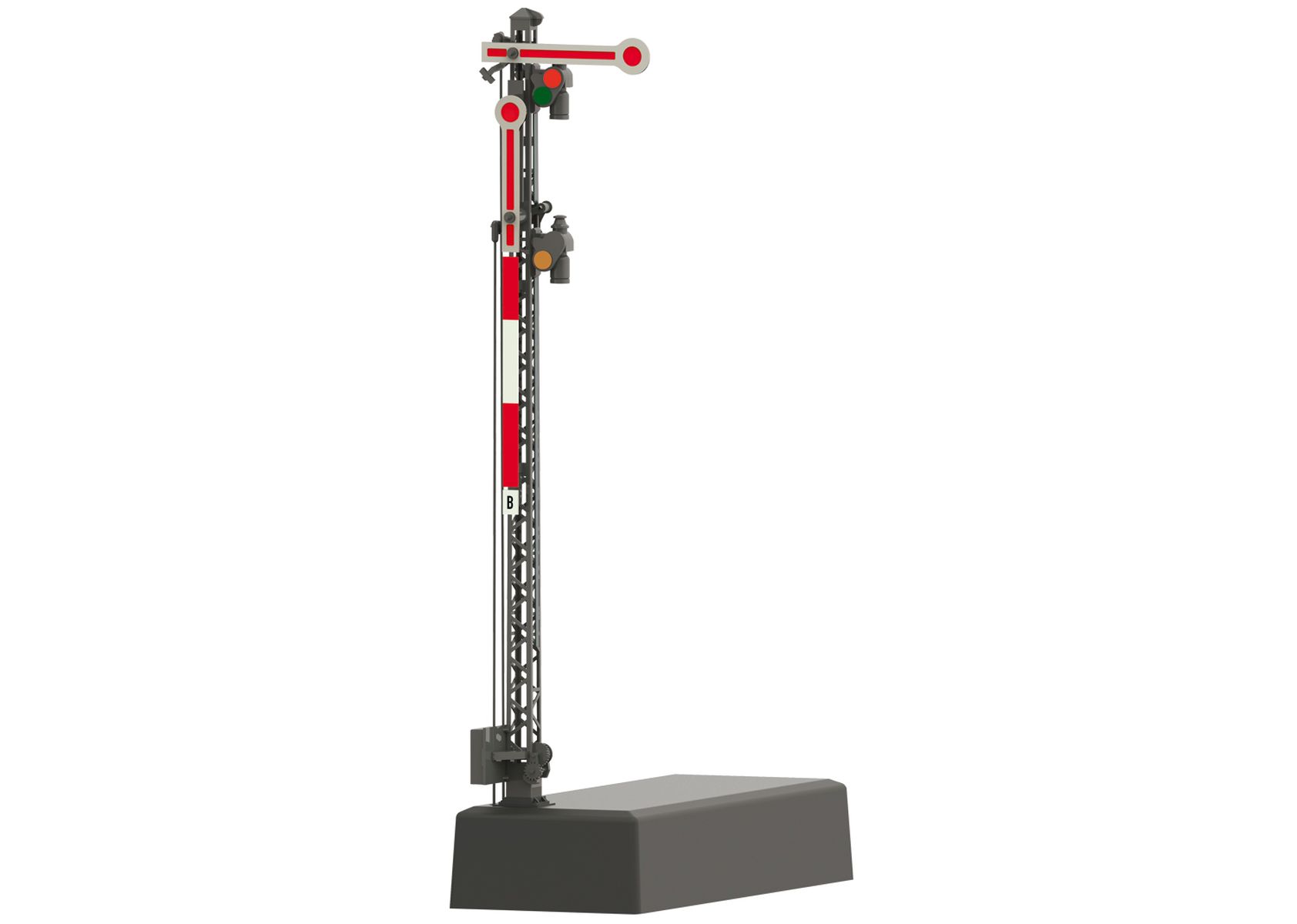 Märklin 70415 - Hauptsignal mit Gittermast, Hp 0 / Hp 1 / Hp 2, Ep.III-IV Märklin 70415 - Hauptsignal mit Gittermast, Hp 0 / Hp 1 / Hp 2, Ep.III-IV