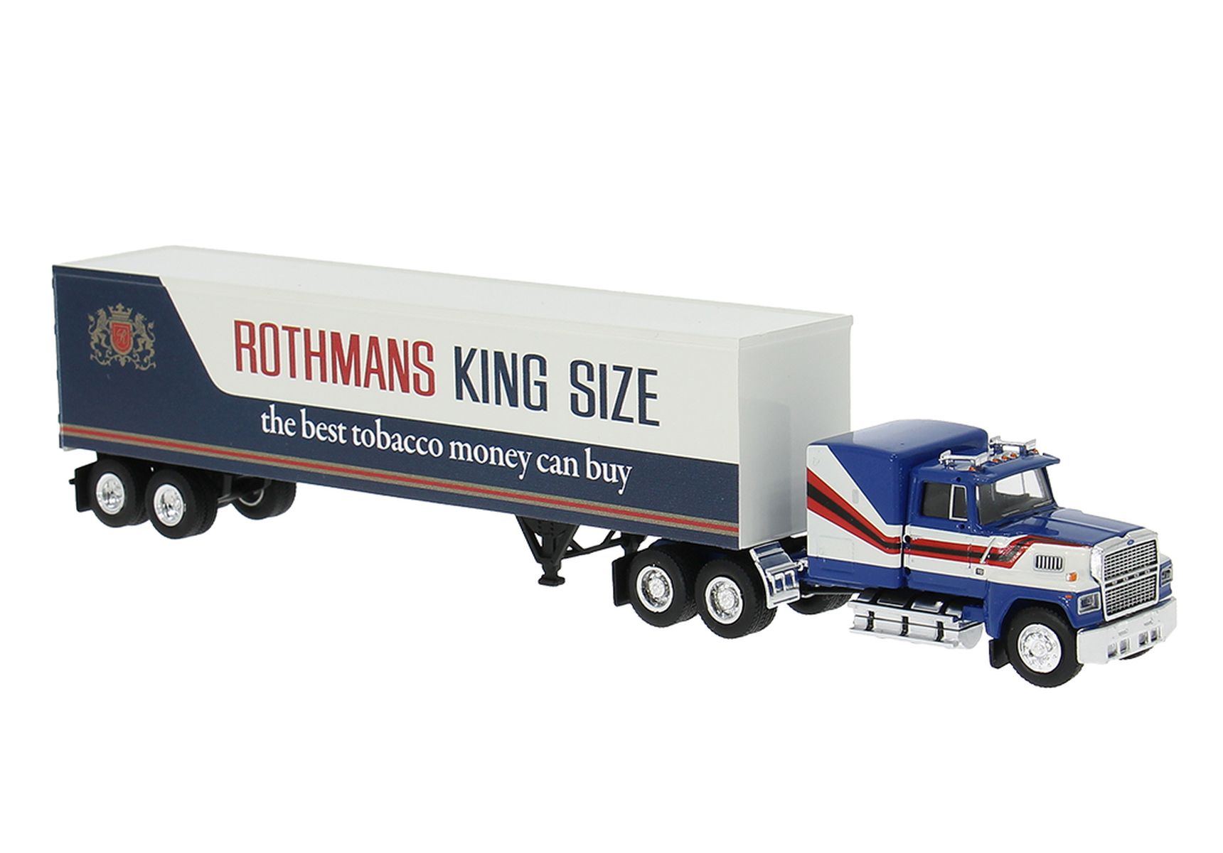 Brekina 85882 - Ford LTL 9000 Koffersattelzug "Rothmans"