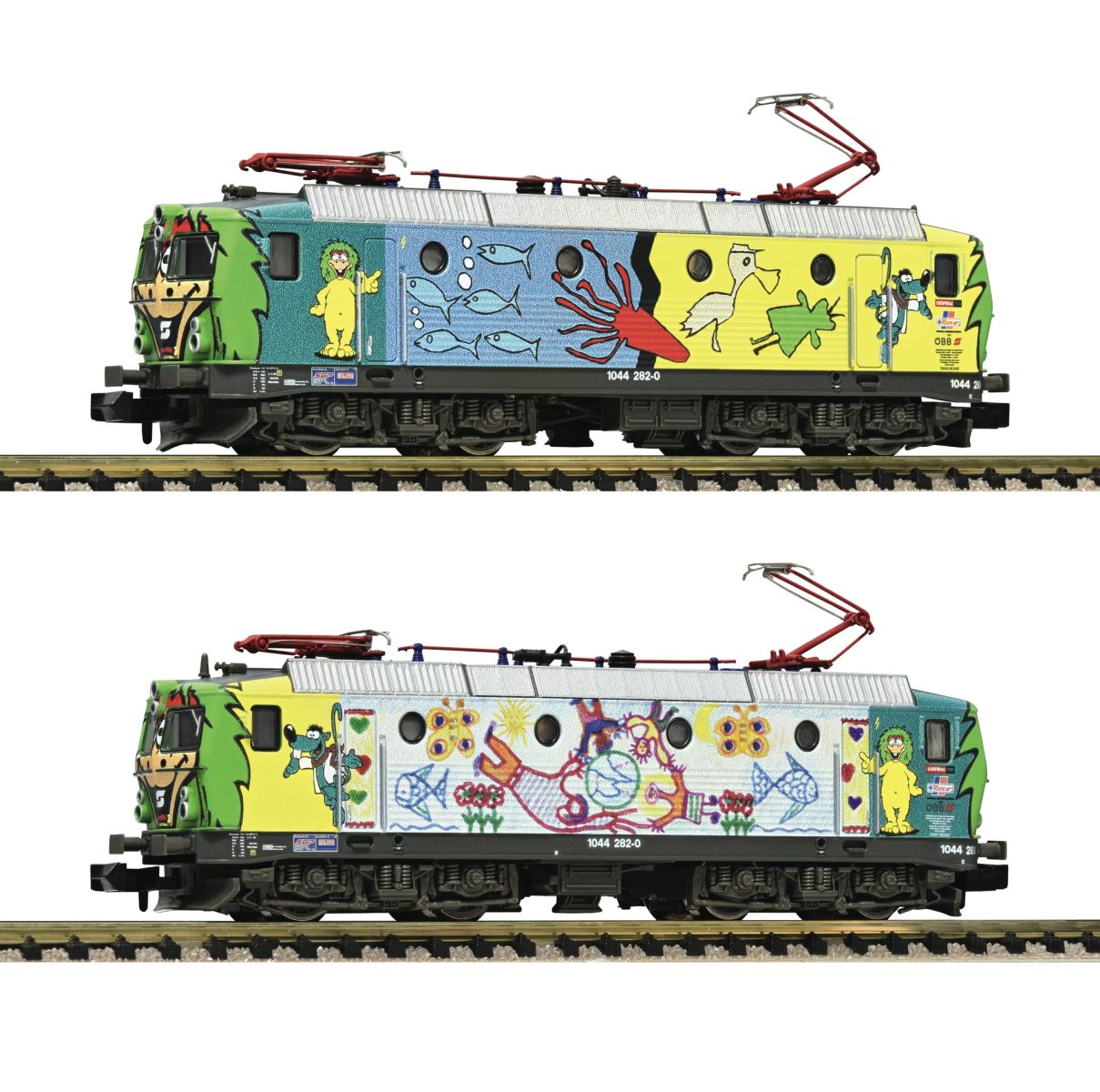 Fleischmann 7560067 - E-Lok 1044 282-0, ÖBB, Ep.V