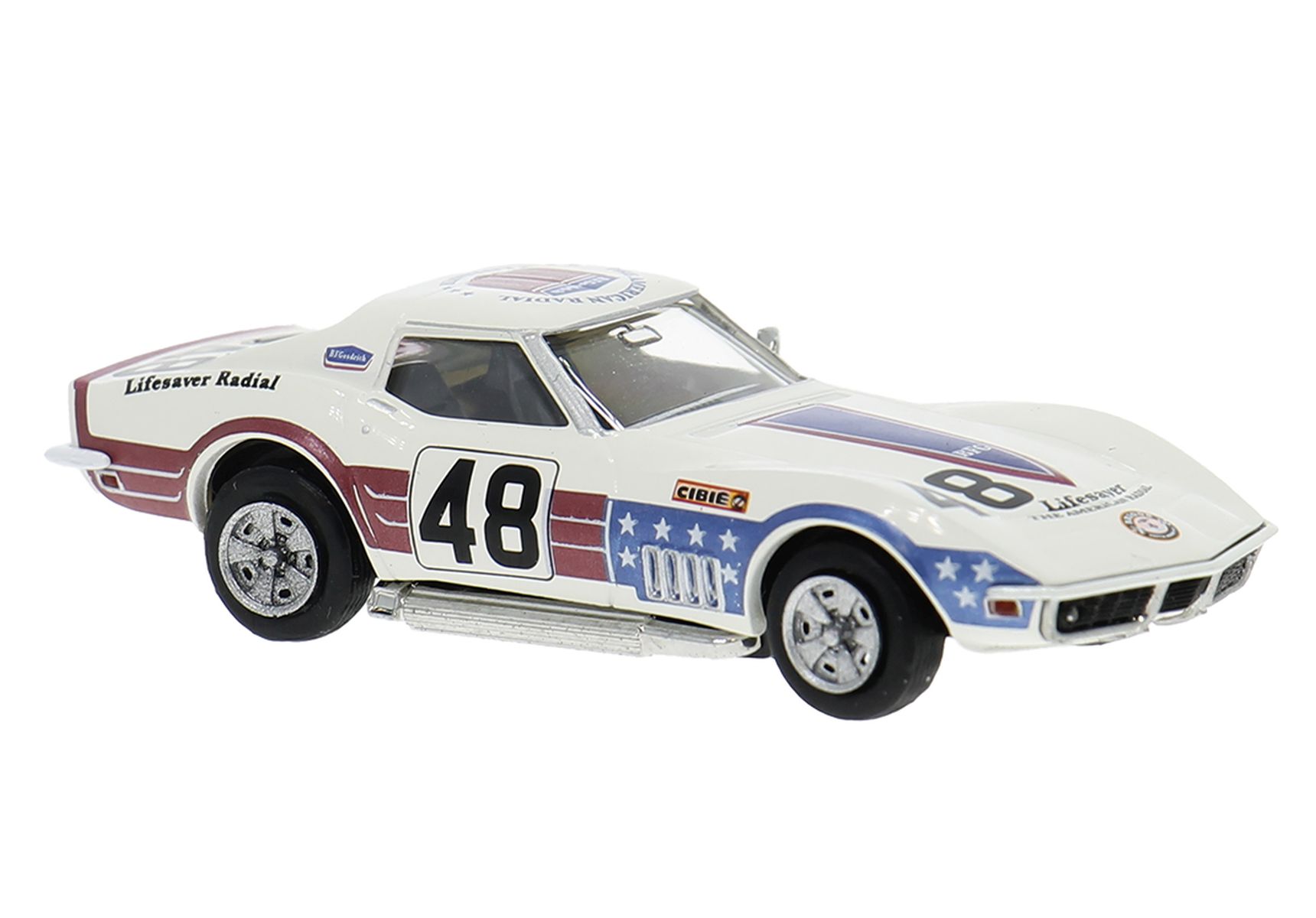 Brekina 19985 - Chevrolet Corvette C3 ' John Greenwood', Sebring 1971