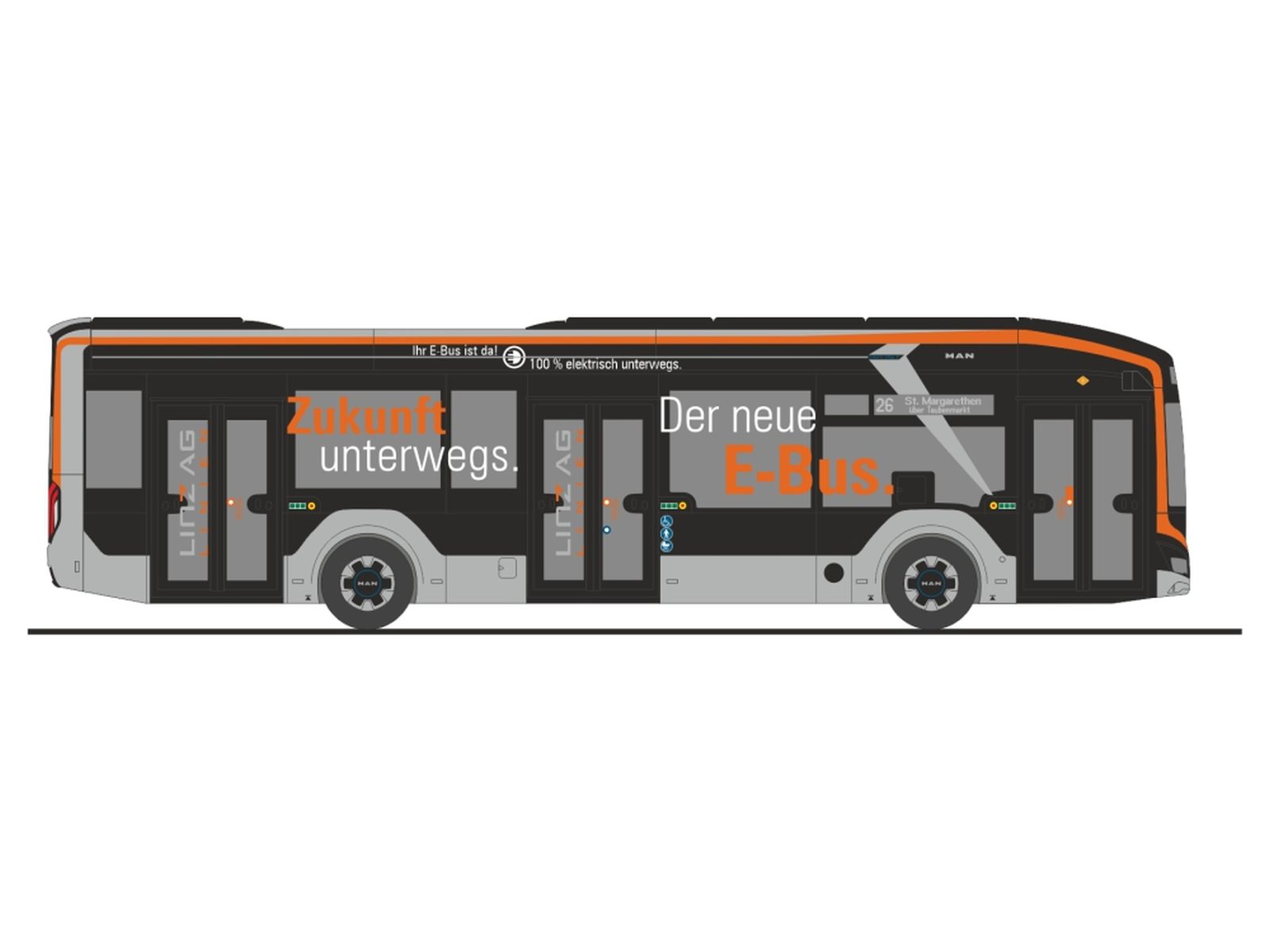 Rietze 76367 - MAN Lion´s City 12 E Linz Linien (AT)