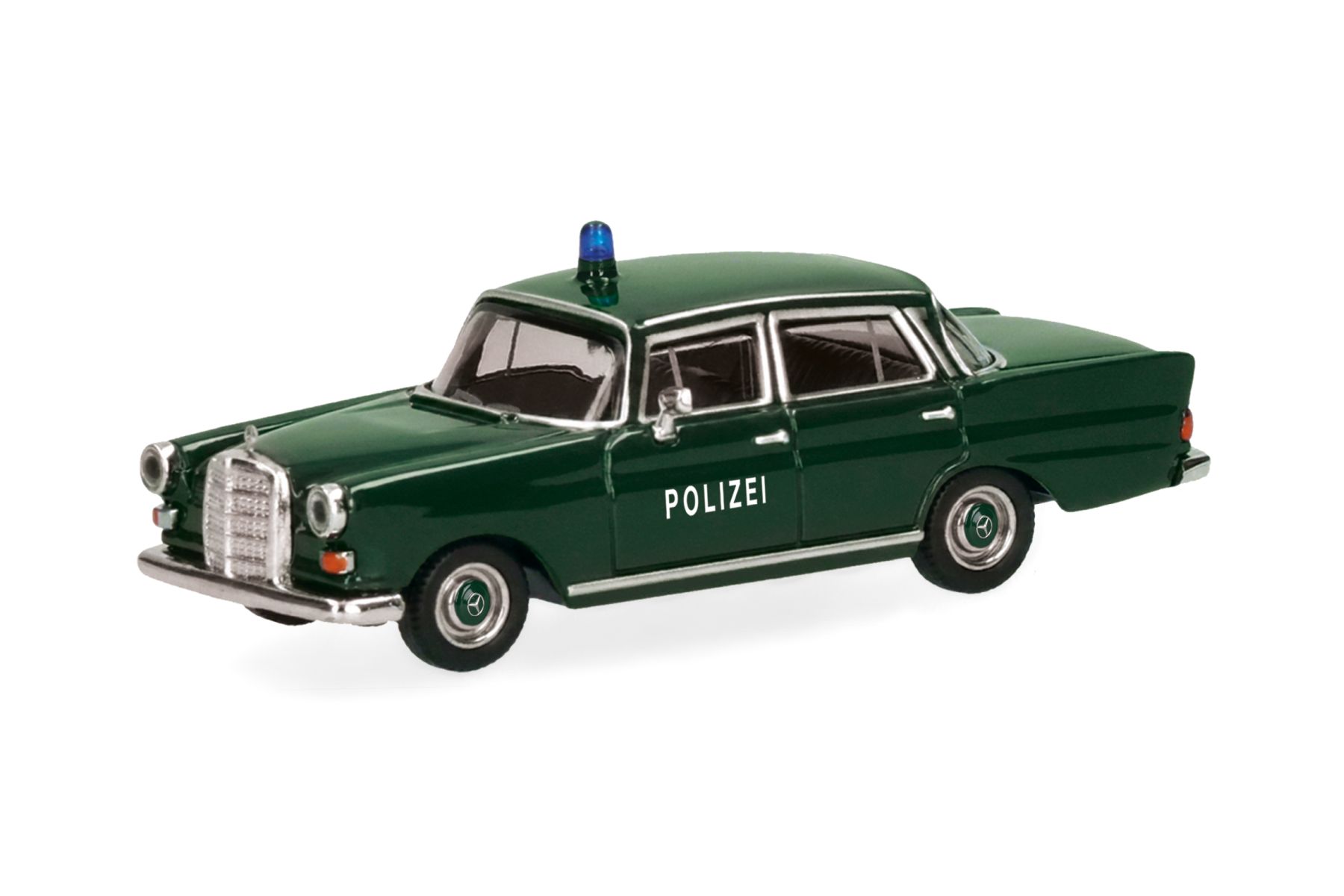 Herpa 099905 - Mercedes-Benz Heckflosse "Polizei Hessen"