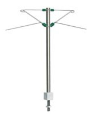 Sommerfeldt 118 - H-Profil-Mittelmast 57mm (Märklin)