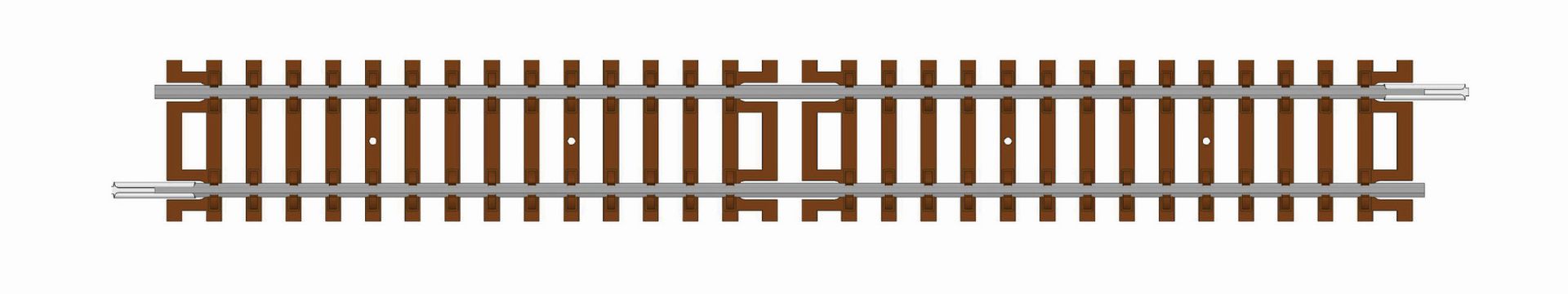 Hornby TT8002 - Gerades Gleis, 166 mm
