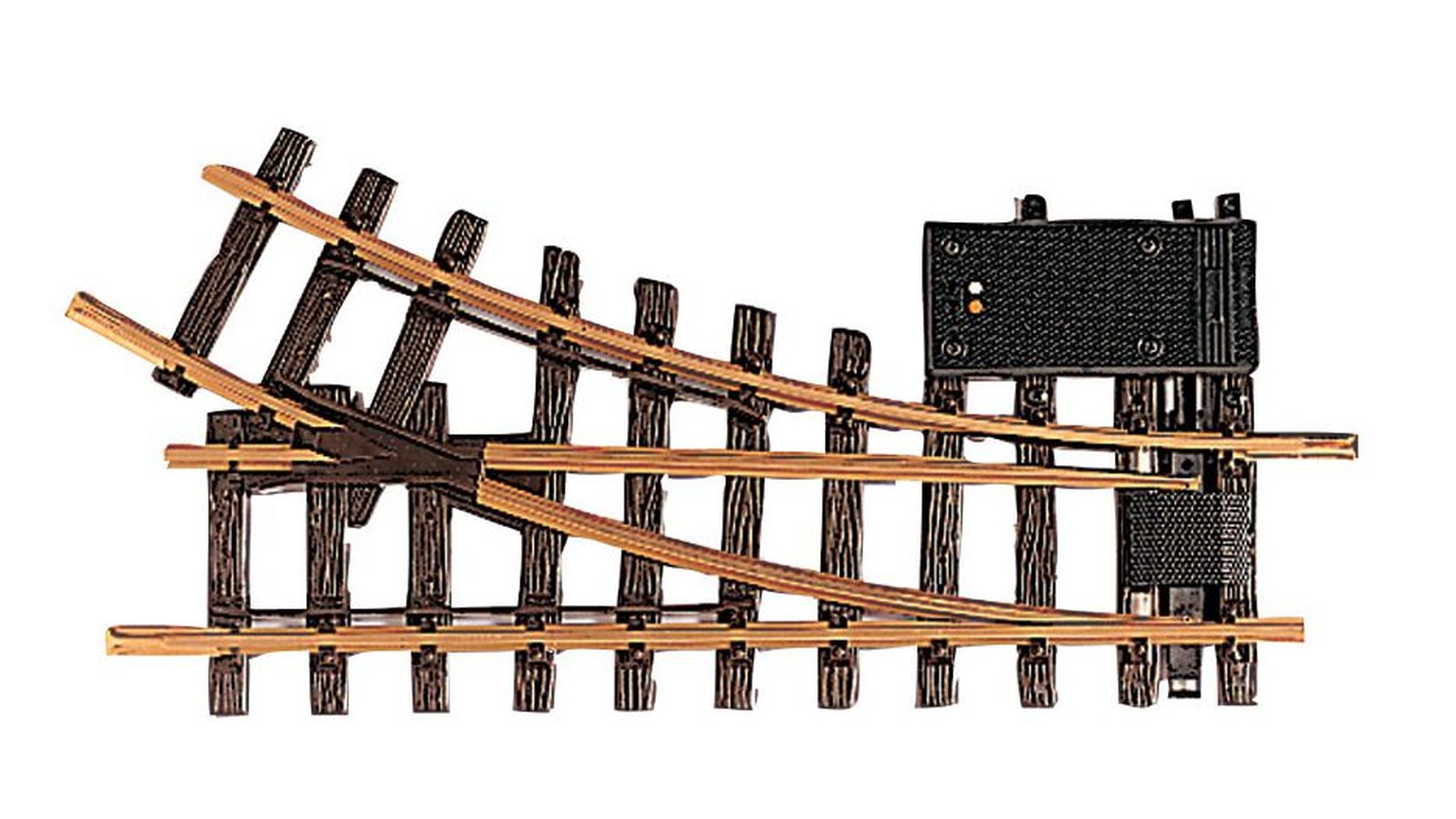 LGB 12050 - Elektrische Weiche, rechts, R1, 30'