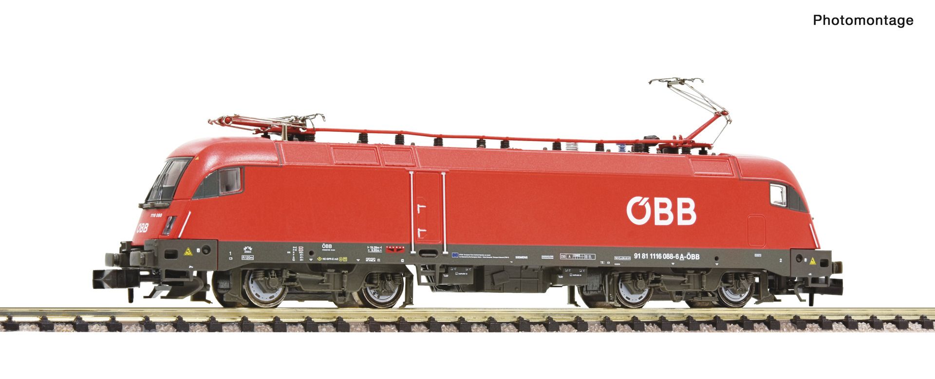 Fleischmann 7560091 - E-Lok 1116 088-6, ÖBB, Ep.VI