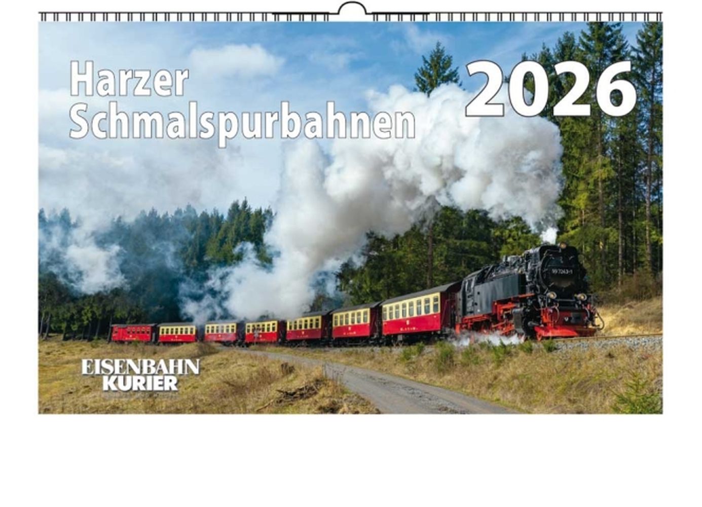 EK-Verlag 5956 - Kalender Harzer Schmalspurbahnen - 2026