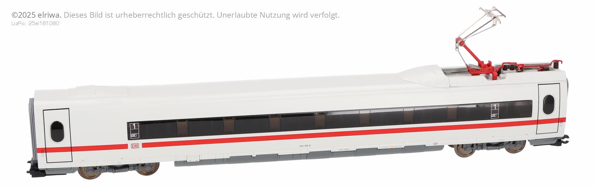 Piko 47690-A22 - Sitzwagen ICE3 1. Klasse, DBAG, Ep.V, mit Stromabnehmer