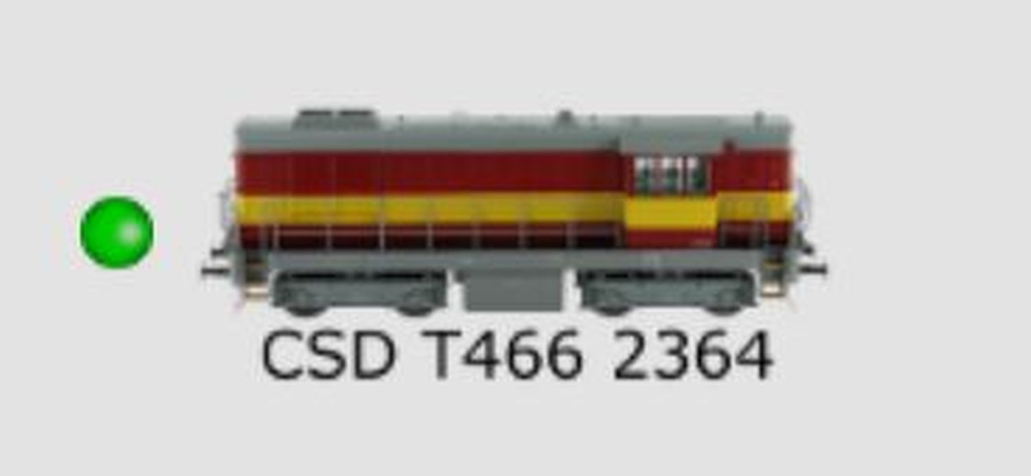 mtb NCSDT4662364 - Diesellok T466 2364, CSD, Ep.IV