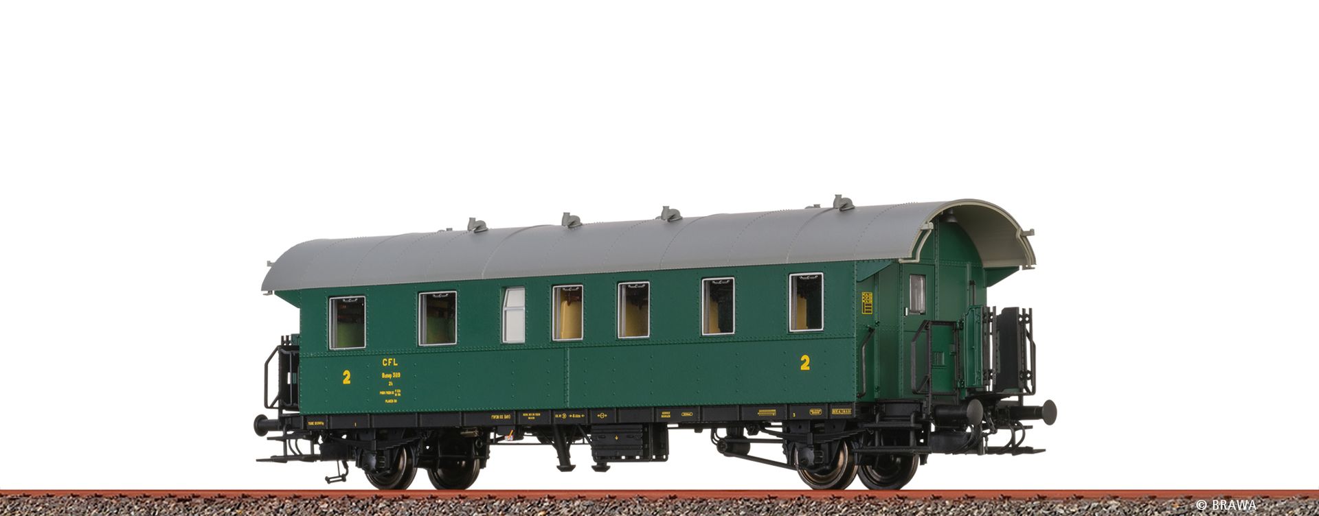 Brawa 46722 - Personenwagen B2mep, CFL, Ep.III