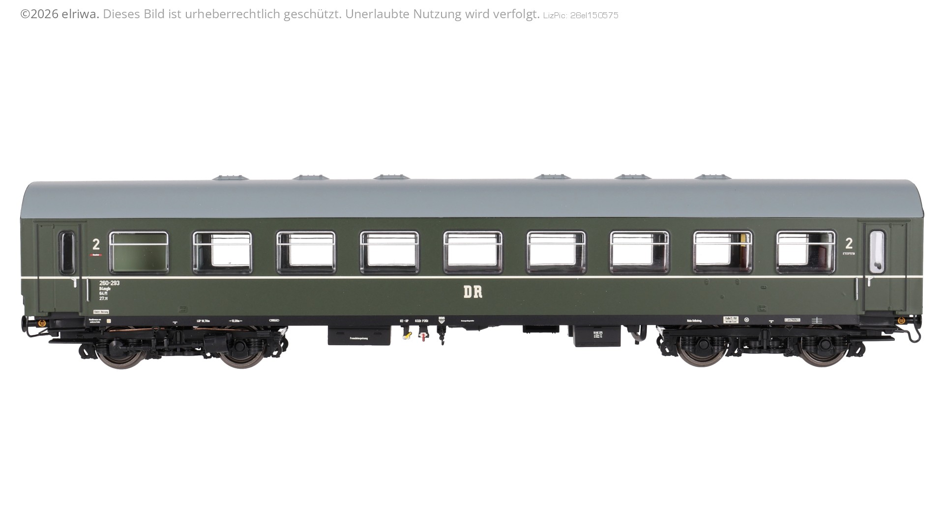 Brawa 50810 - Personenwagen B4mgl, DR, Ep.III