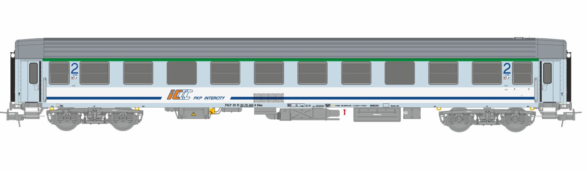 Robo 222260 - Personenwagen 111 Ay, PKP-IC, Ep.VI