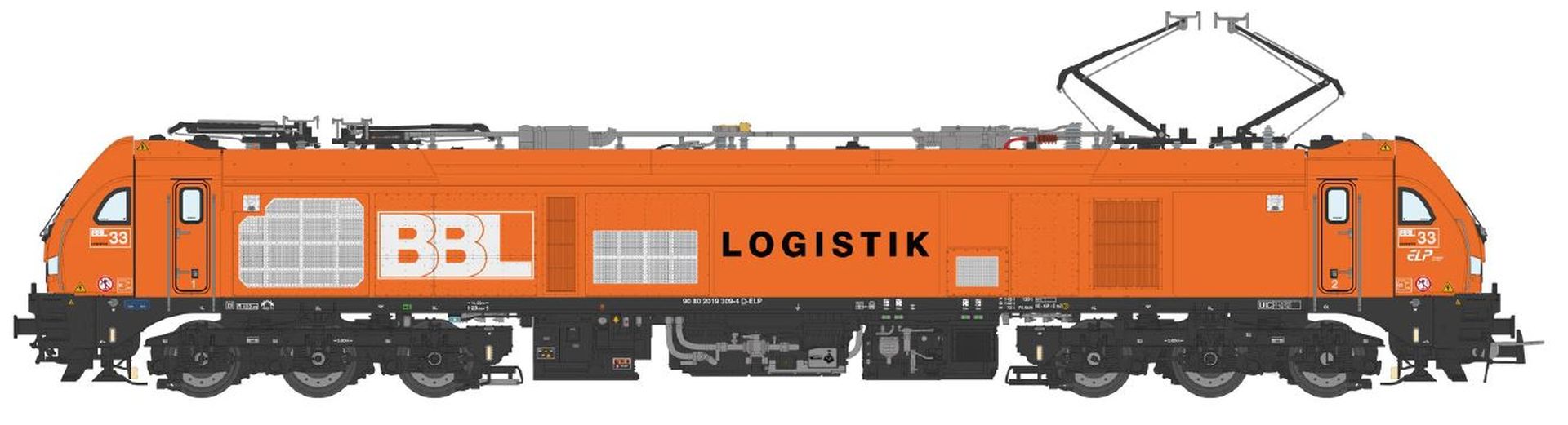 Sudexpress N0193091 - Stadler Dual-Mode Euro 9000, 2019 309-4, BBL-Logistik, Ep.VI