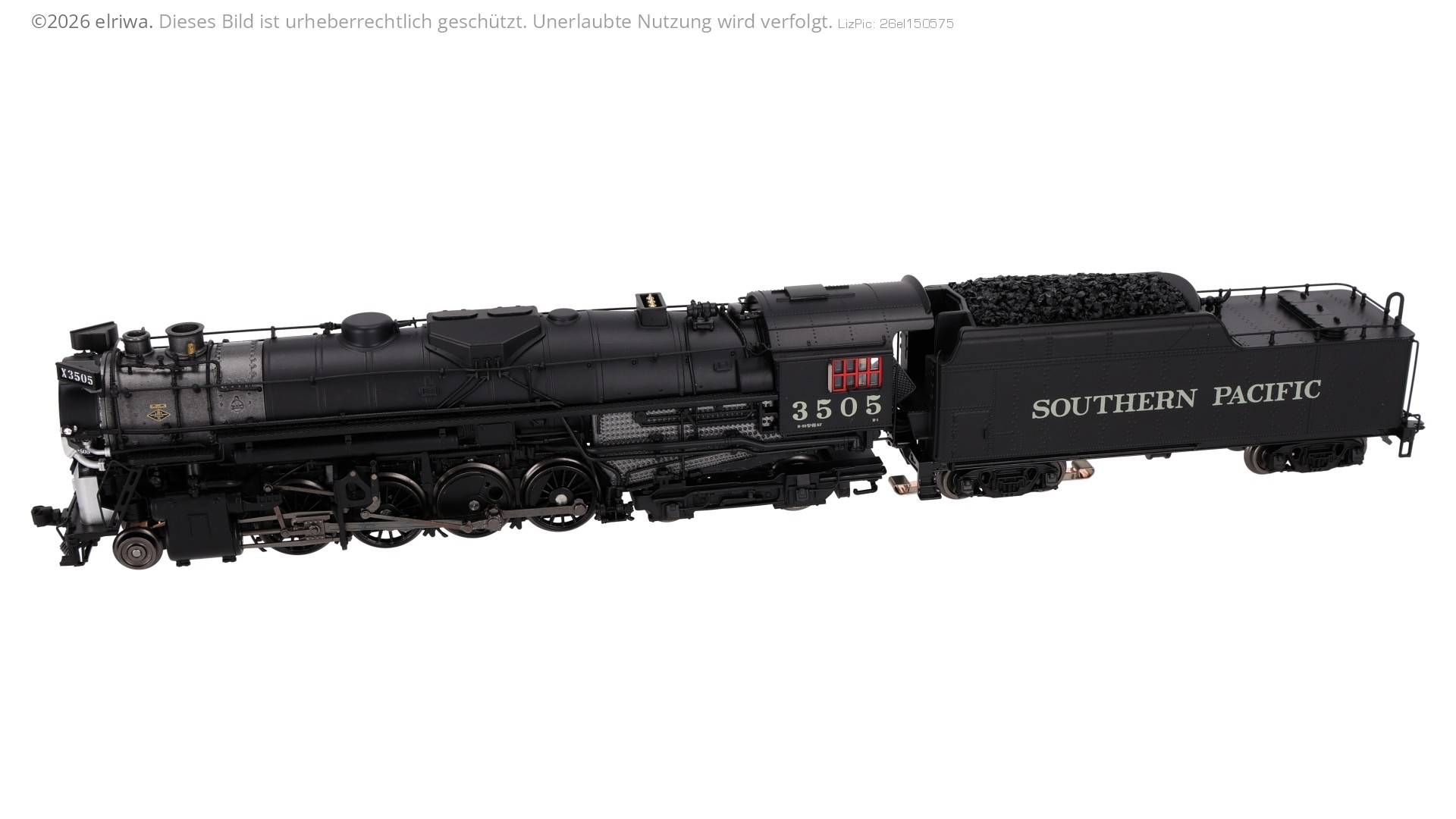 Märklin 37983 - Dampflok 2-8-4 Berkshire, Southern Pacific, Ep.III, MFX+-Sound
