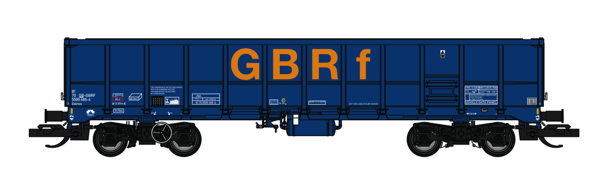 Revolution-Trains TT-EAL-103C - Offener Güterwagen EALNOS, GBRf, Ep.VI, 5500 497-9