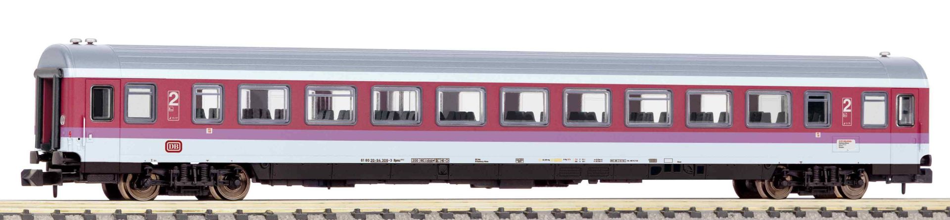 Piko 40671 - IC-Großraumwagen Bpmz 291, 2. Klasse, DB, Ep.IV