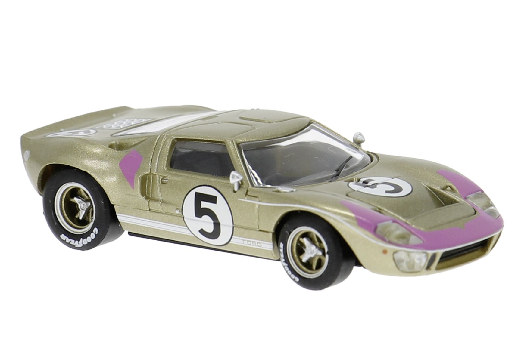 Brekina 18556 - Ford GT 40 LeMans 3.Platz 1966 mit Bucknum/Hutcherson