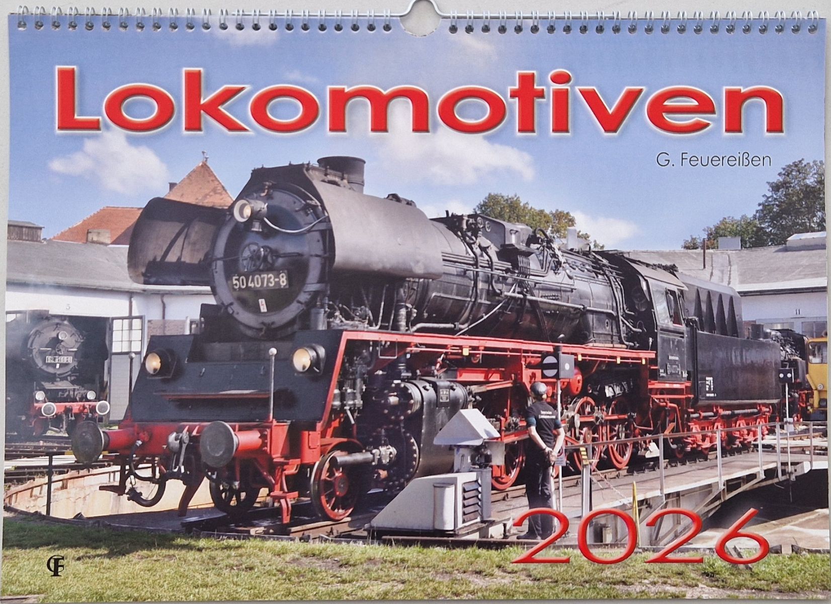 Feuereißen K2026  - Kalender 'Lokomotiven 2026'