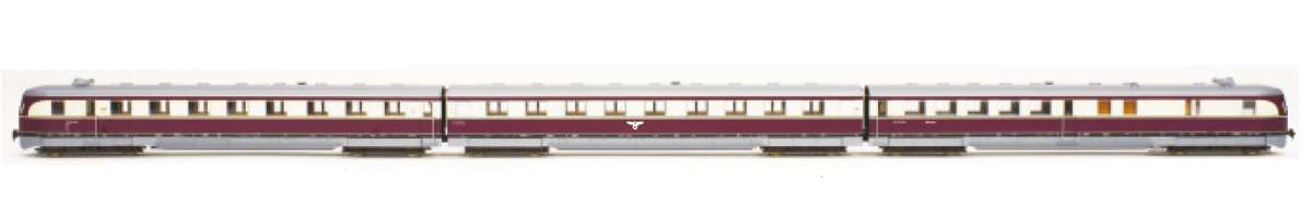 Kres 1371 - Triebzug SVT137 'Köln', DRG, Ep.II, 3-teilig