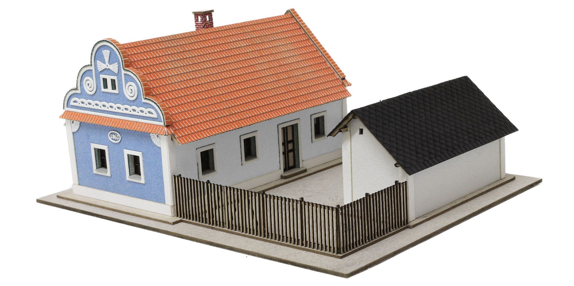 igra 211006 - Landhaus 4, Lasercut-Bausatz