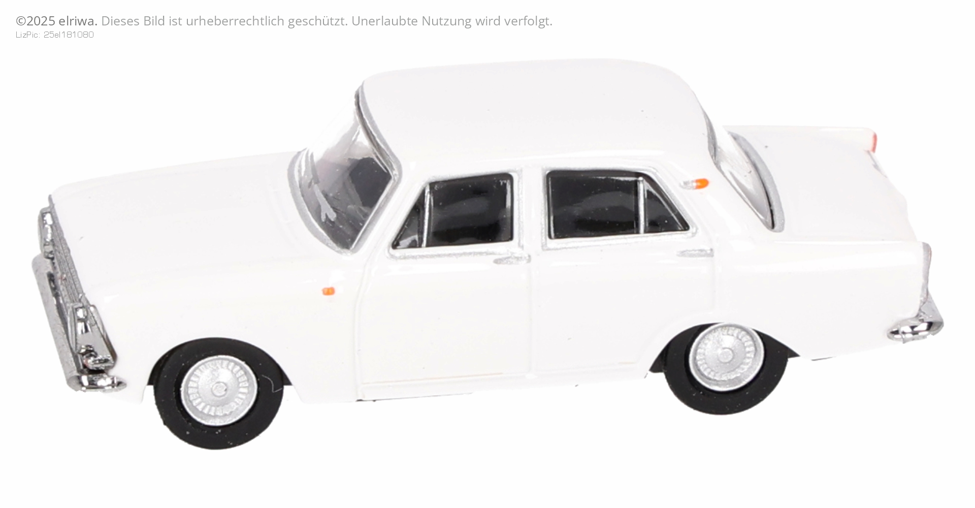 Herpa 958653 - Moskwitsch 408, weiß