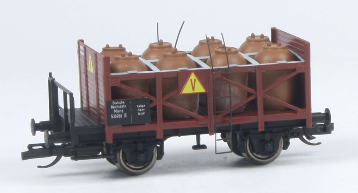 Voigtländer 2000121-FM - Säuretopfwagen, DRG, Ep.II, Fertigmodell