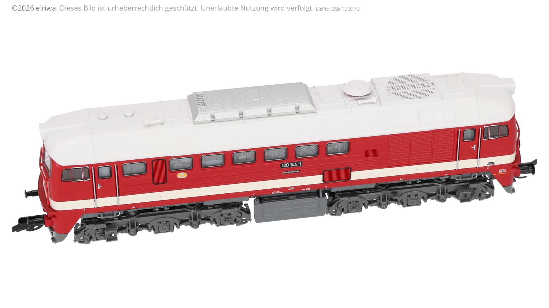 Roco 7390019 - Diesellok 120 144-1, DR, Ep.IV, DC-Sound
