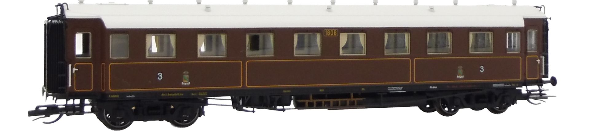 Saxonia 120174 - Personenwagen C4Ü Sa 07, K.Sächs.Sts.E.B., Ep.I