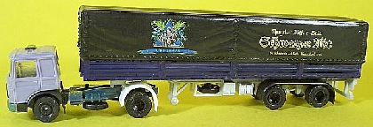 Schirmer 10260 - Pritschenauflieger, Klosterbräu schwarz