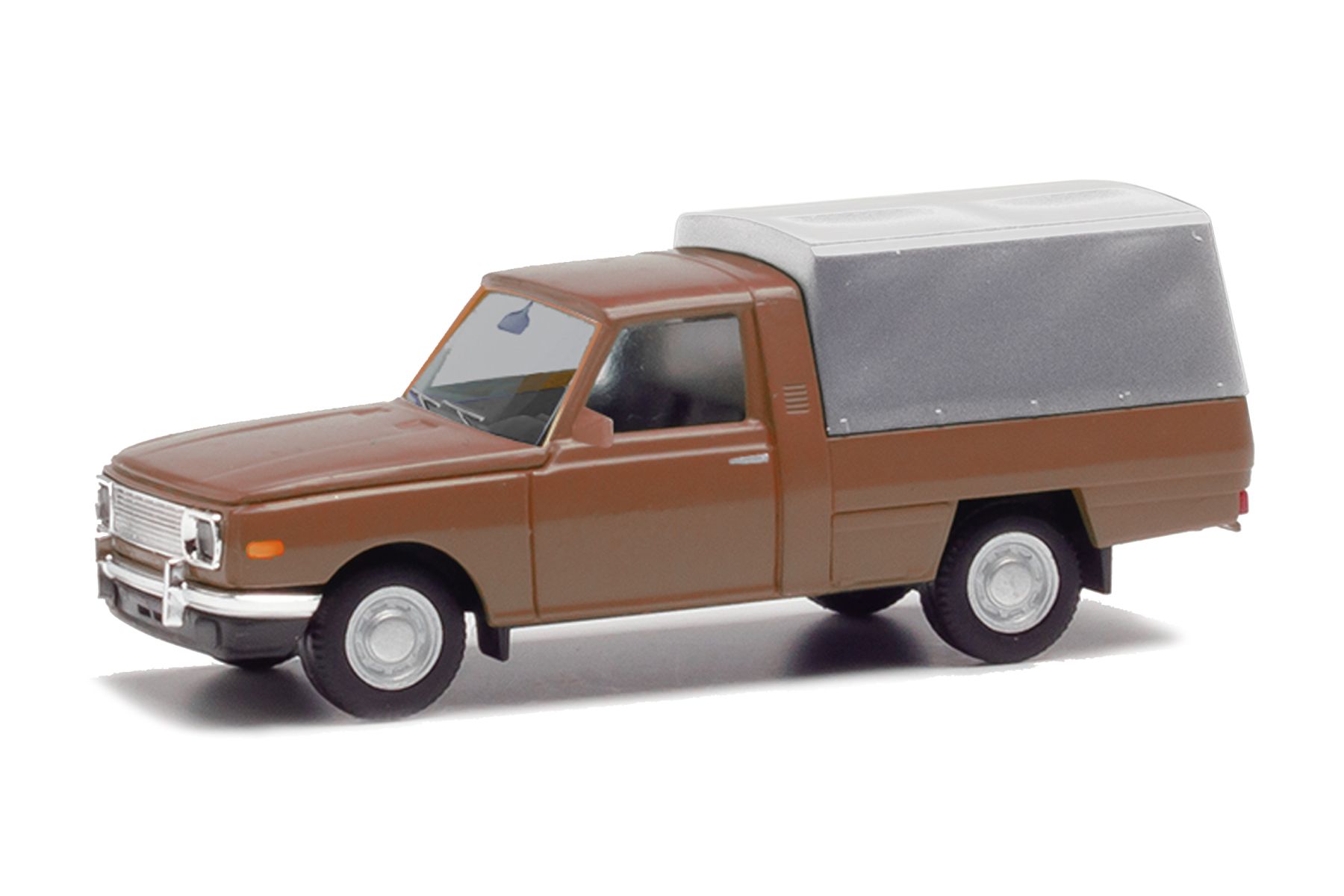 Herpa 420945-002 - Wartburg 353 Trans '66 mit Plane, braun