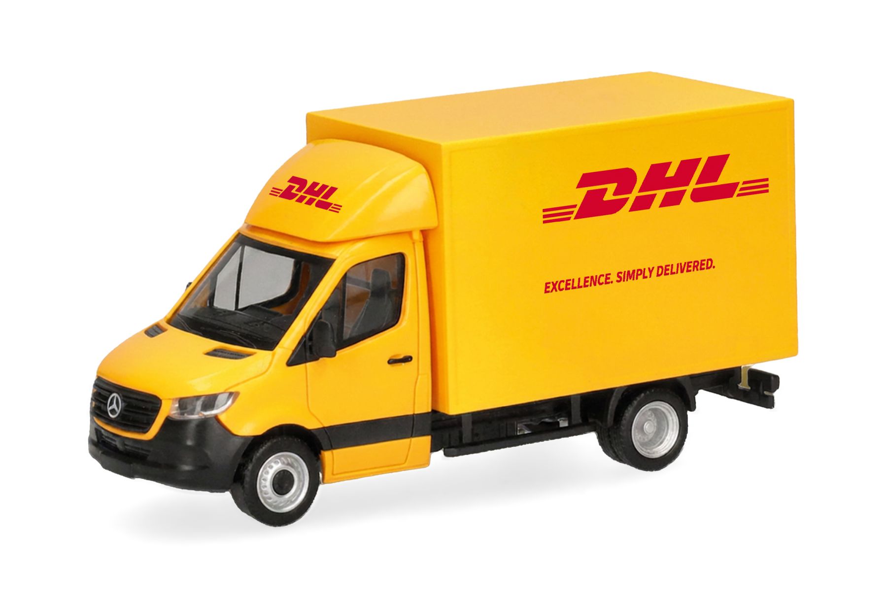 Herpa 099783 - Mercedes-Benz Sprinter '18 mit Kofferaufbau "DHL"