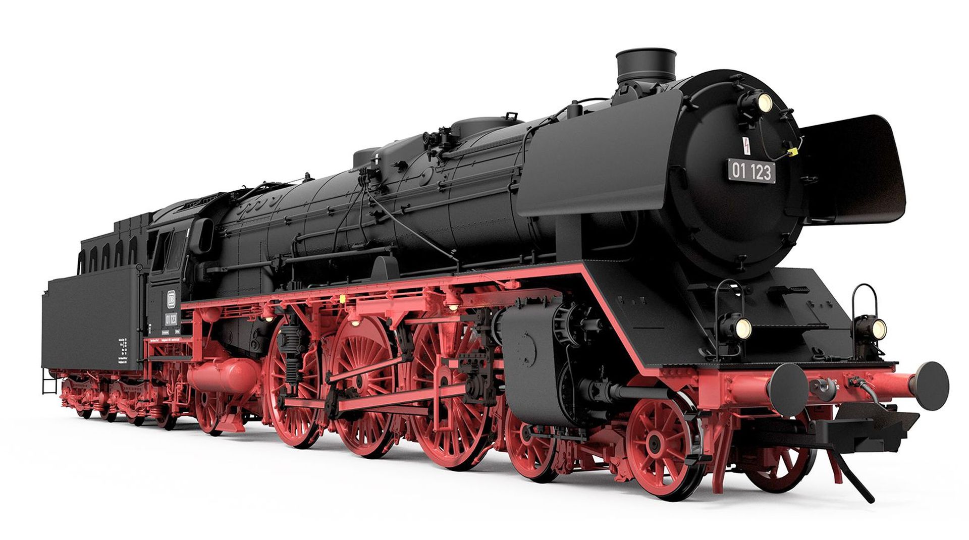 Lenz 40201-07 - Dampflok 01 123, DB, Ep.III, Witte-WLB