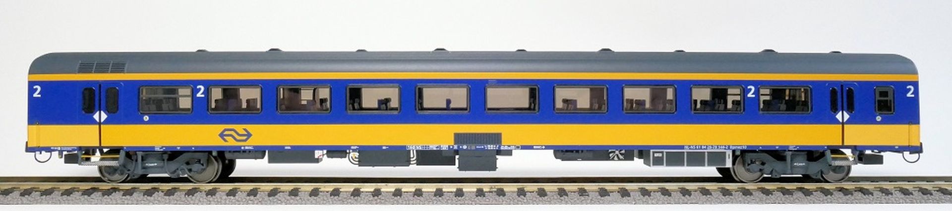Exact-Train EX11005 - Personenwagen Endwagen ICRm Bpmez10 Amsterdam - Rotterdam, NS, Ep.VI