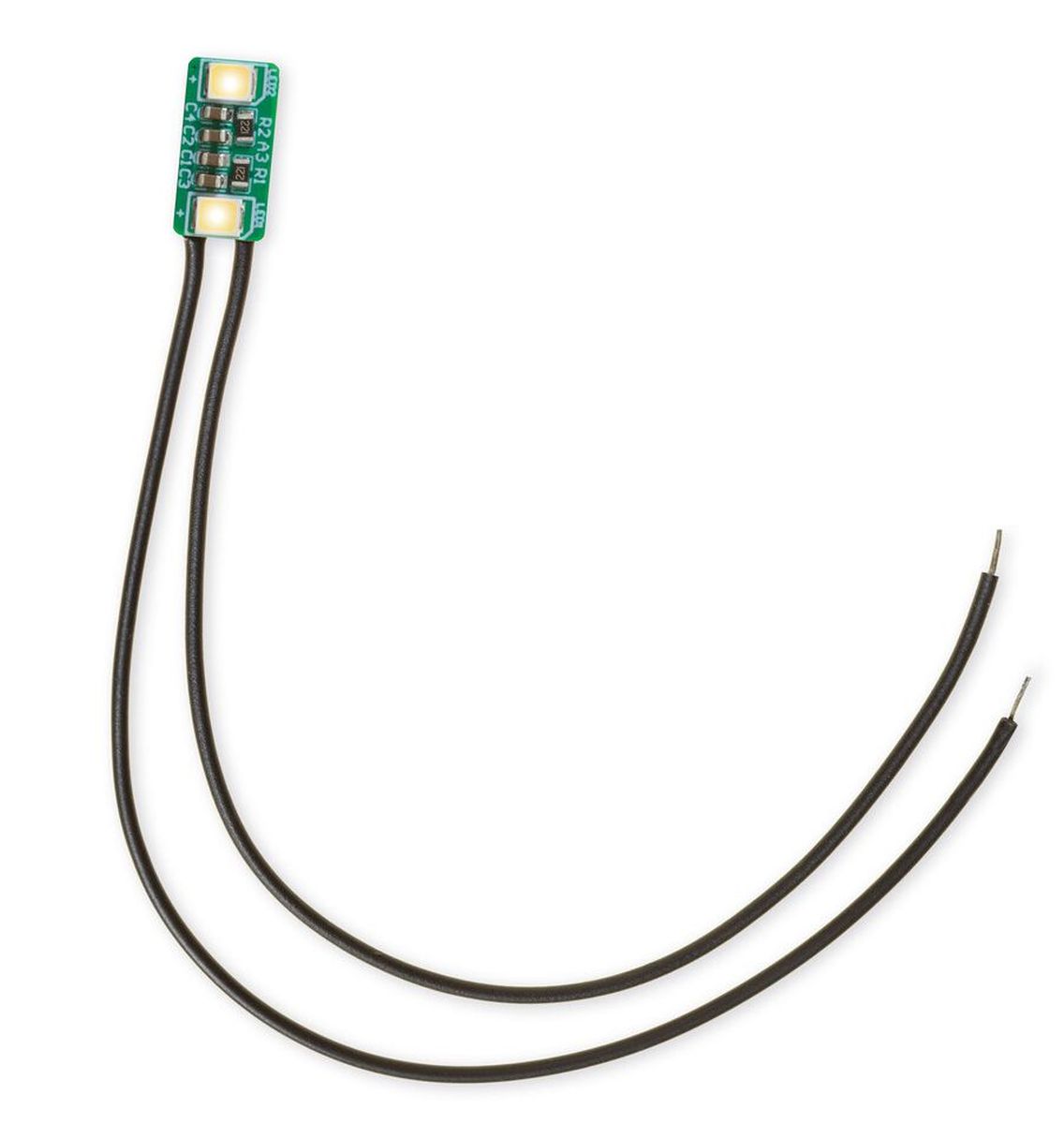 Noch 51281 - micro-rooms Doppel-LED, kalt-weiß, Gebäude-Innenbeleuchtung, 8 Stück