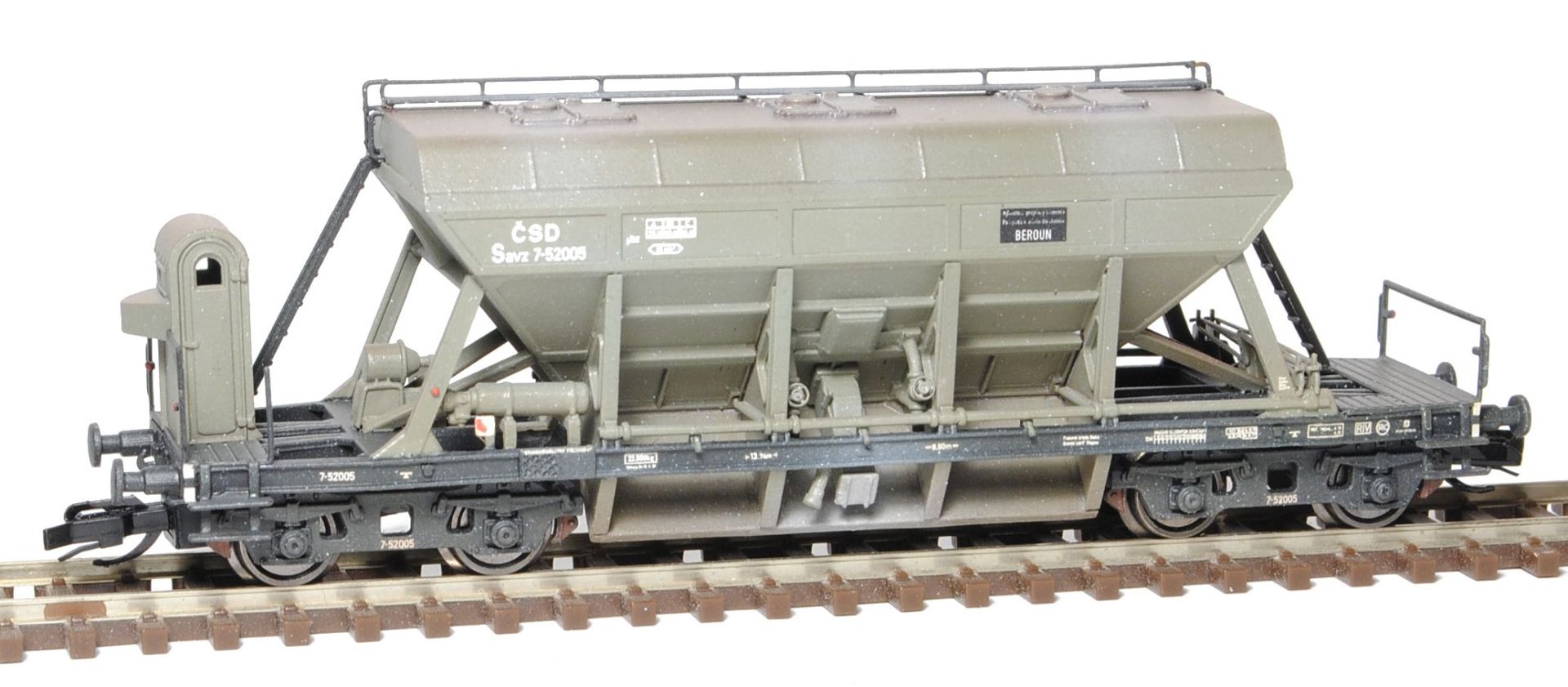 sdv-model 12152 - Selbstentladewagen Fad/Savz 10, CSD, Ep.III-IV, Bausatz