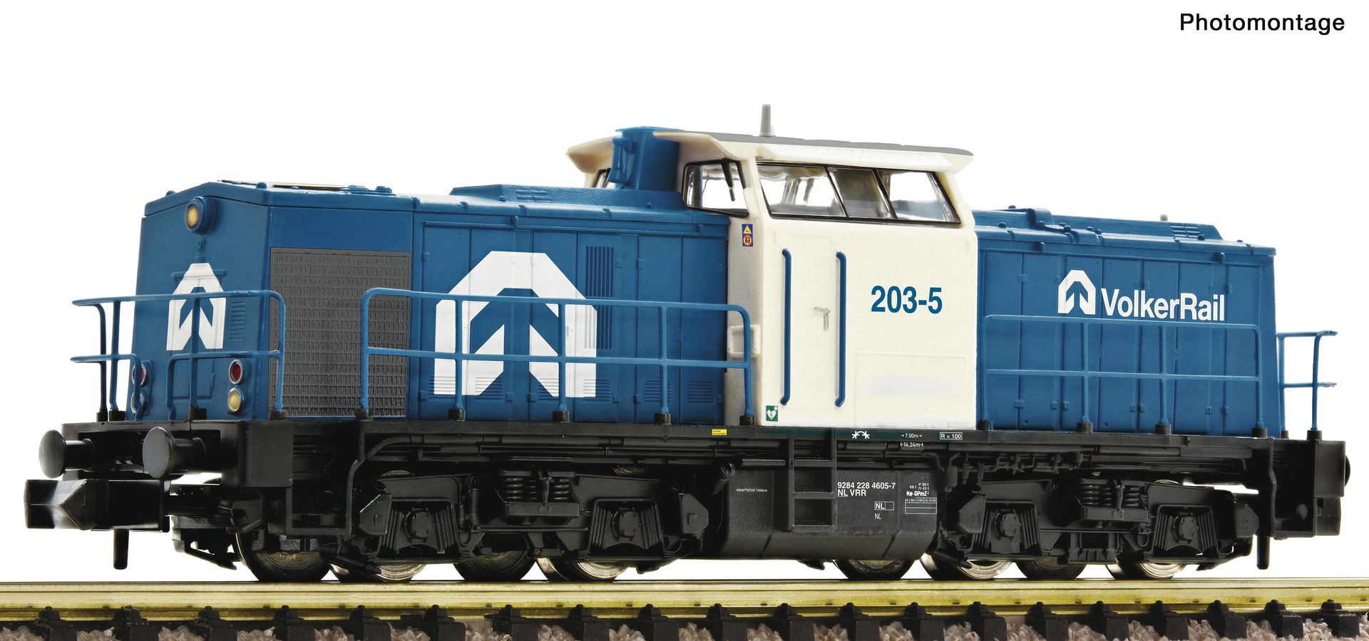 Fleischmann 7370047 - Diesellok 203-5, VolkerRail, Ep.VI, DC-Sound