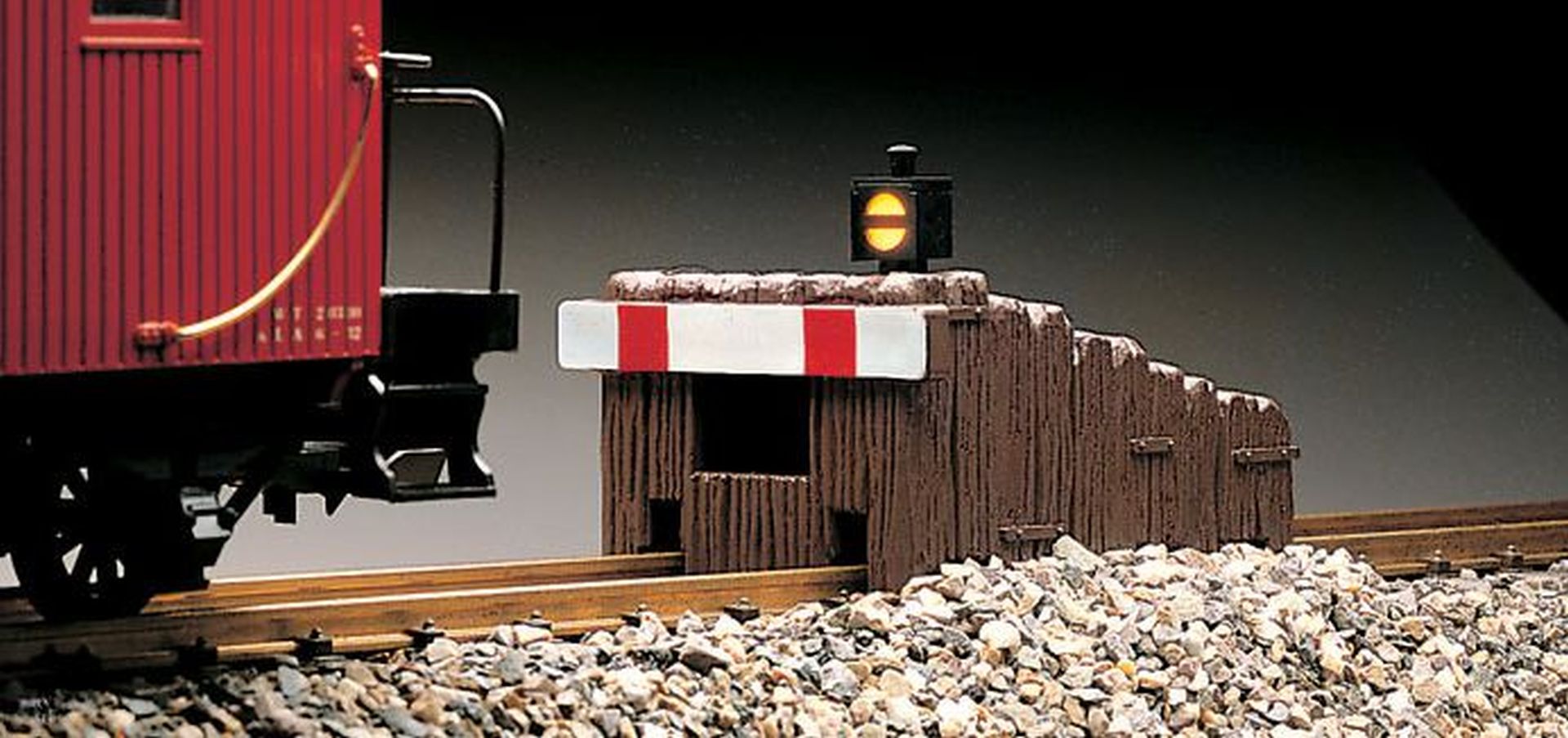 LGB 10310 - Prellbock mit bel. Gleissperrsignal