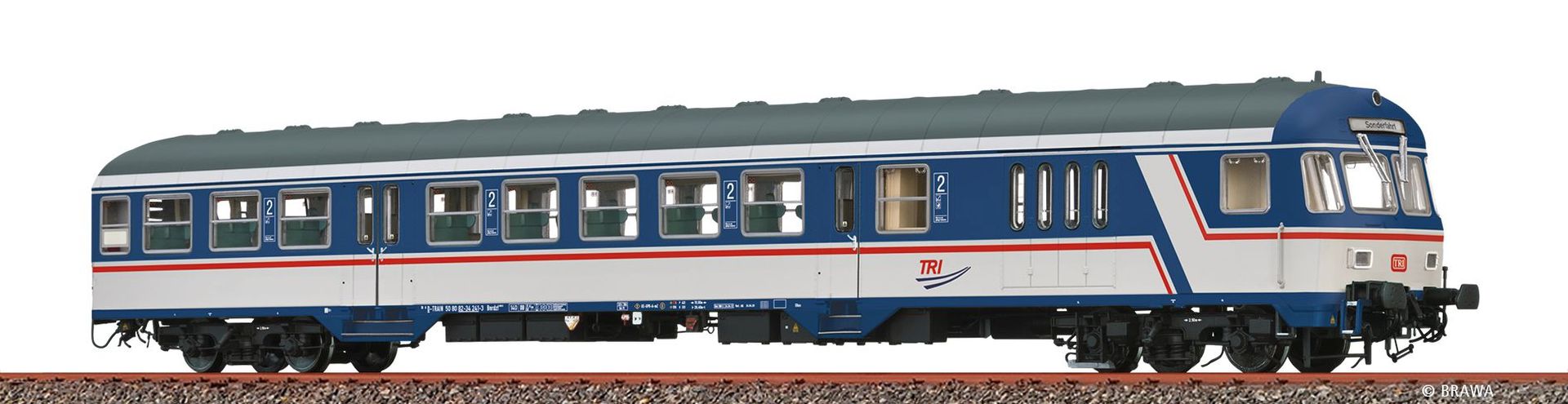 Brawa 46631 - Steuerwagen Bnrdzf 463.0, TIR, Ep.VI Brawa 46631 - Steuerwagen Bnrdzf 463.0, TIR, Ep.VI