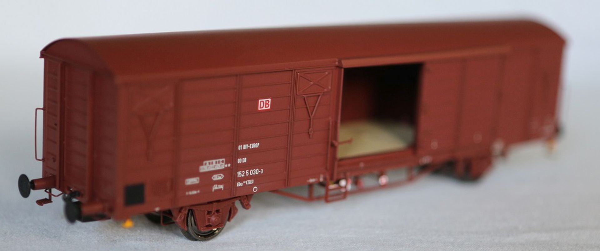 Exact-Train EX23071 - Gedeckter Güterwagen Gbs 258, DBAG, Ep.VI