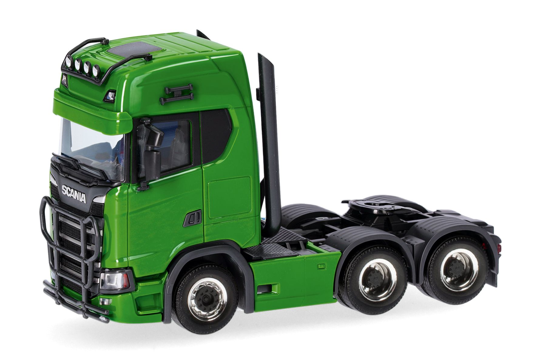 Herpa 314053-007 - Scania CS 20 Hochdach Zugmaschine 3achs (6x4), grün