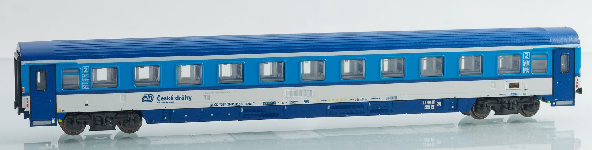 ASM 195431 - Personenwagen EC 177, Bmz 245, 2. Klasse, CD, Ep.VI