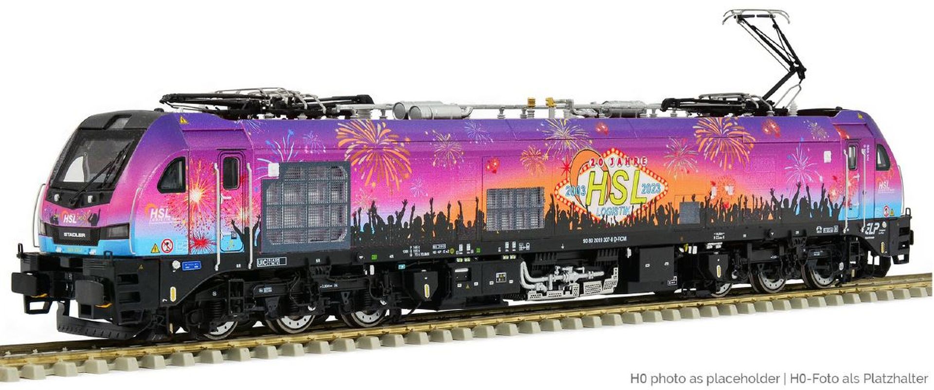 Sudexpress T0193071 - Stadler Dual-Mode Euro 9000, 2019 307-8, HSL, Ep.VI