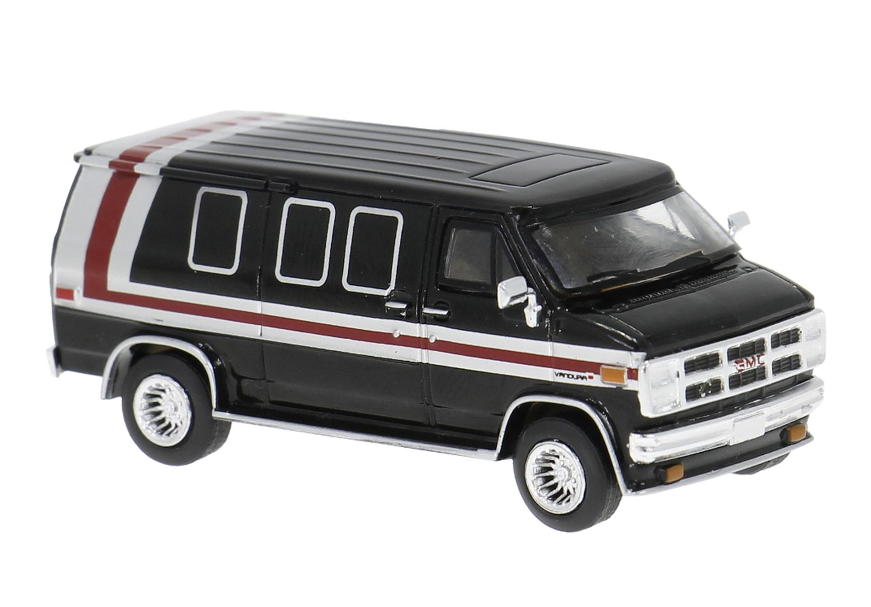 Brekina 18262 - GMC Vandura schwarz
