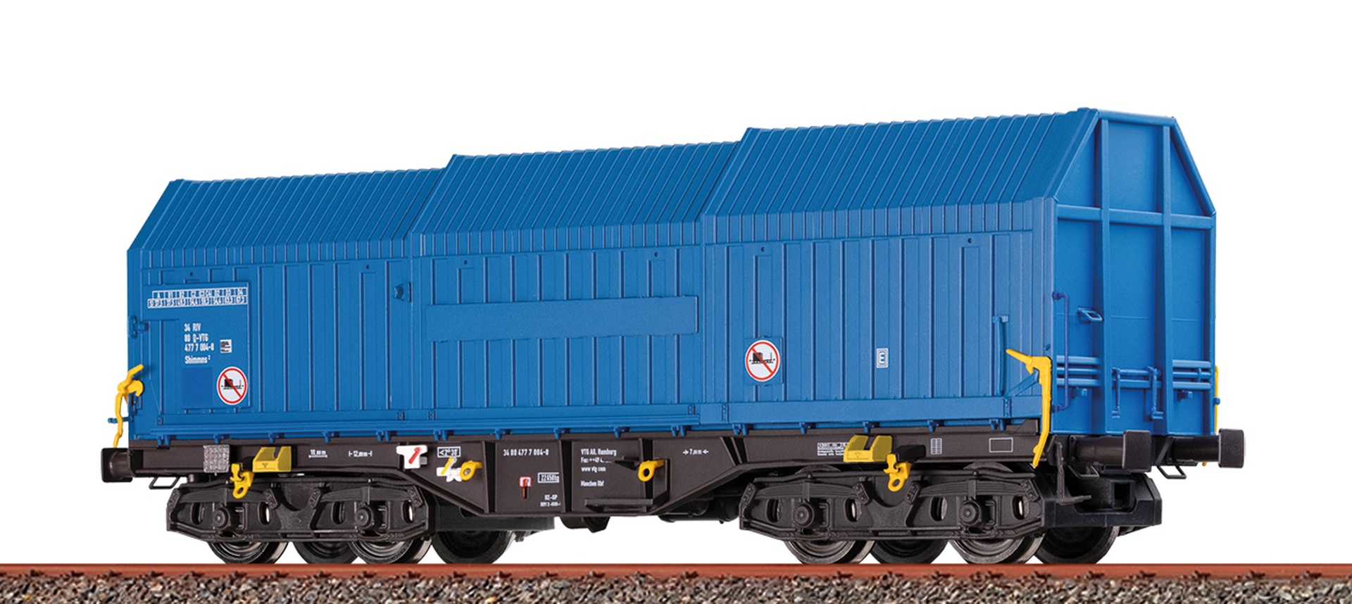 Brawa 51020 - Teleskophaubenwagen Shimmns, VTG, Ep.VI